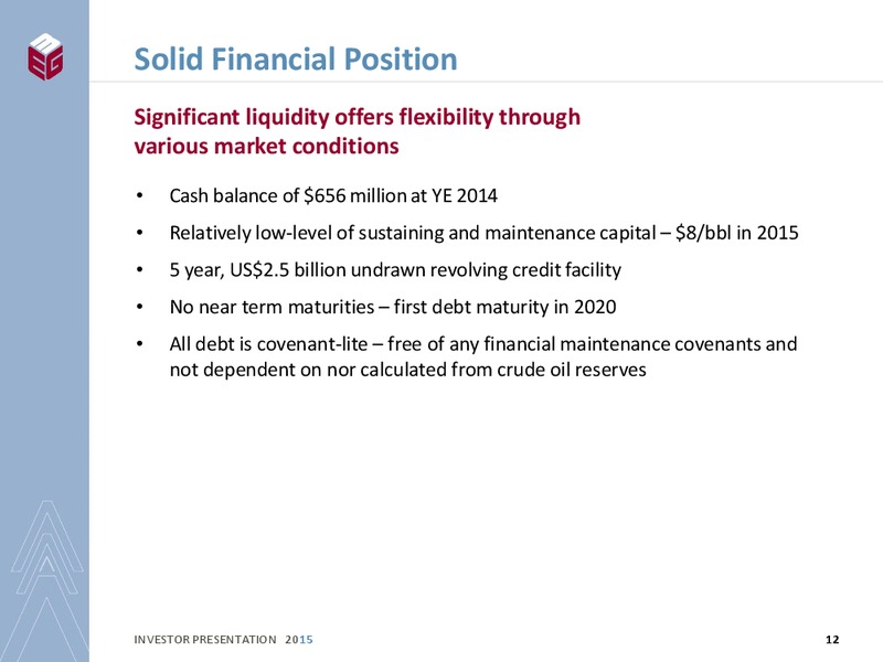 INVESTOR PRESENTATION – Meg Energy – slide 10