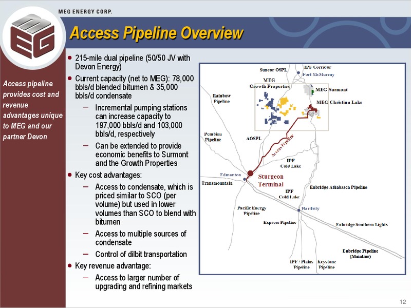 MARCH 2011 ENERGY CONFERENCE – Meg Energy – slide 11