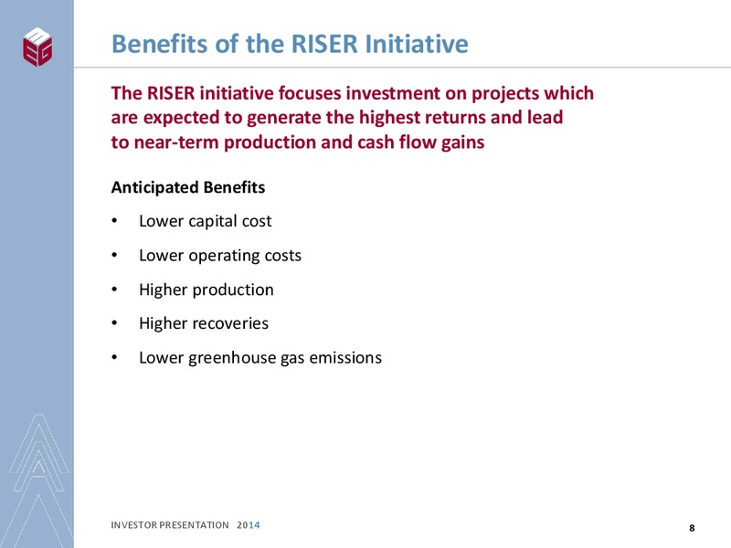 INVESTOR PRESENTATION – Meg Energy – slide 6