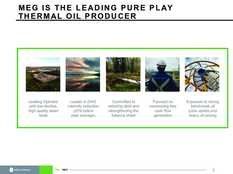 August 2021 Investor Presentation – MEG Energy – slide 2