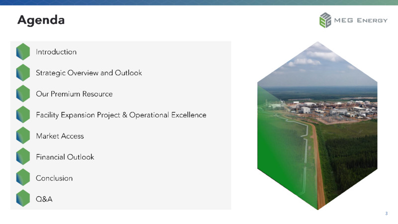 November 2024 Business Update Presentation – MEG Energy – slide 3