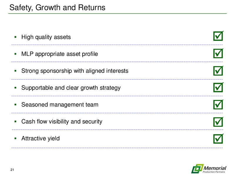 2014 NAPTP Investor Conference – Memorial Production Partners Lp – slide 20