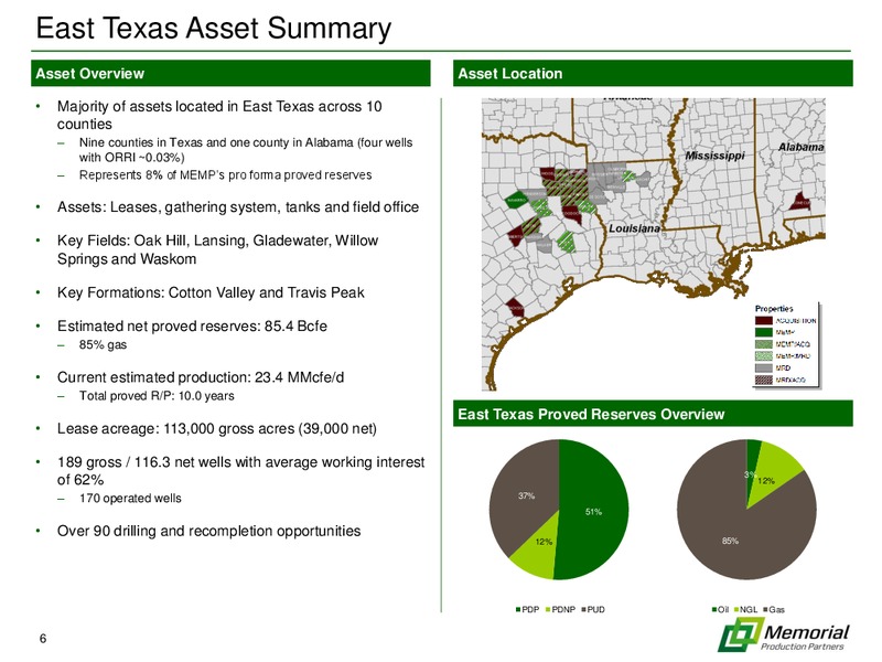JULY 2013 INVESTOR PRESENTATION – Memorial Production Partners Lp – slide 5