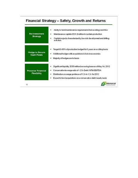 ENERCOMS THE OIL AND GAS CONFERENCE – Memorial Production Partners Lp – slide 15
