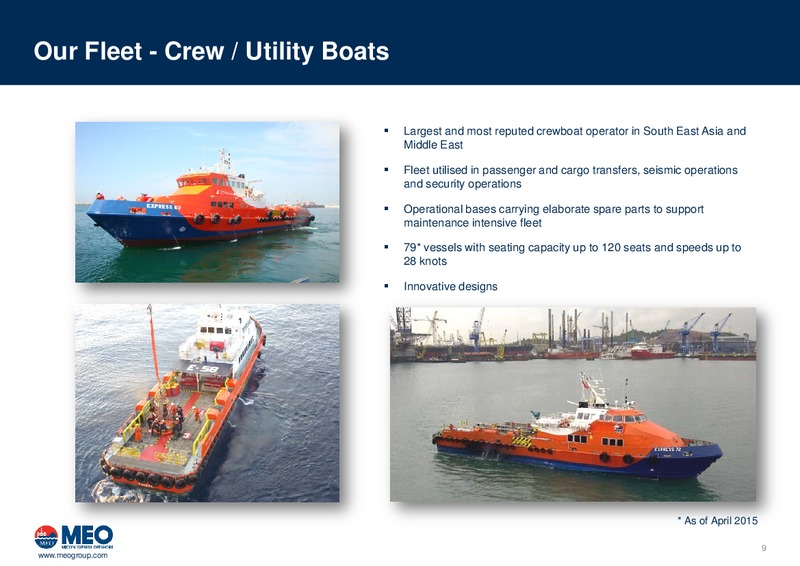 March 2015 Investor Presentation – Miclyn Express Offshore – slide 10