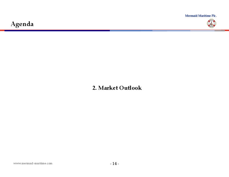 DECEMBER 2014 CORPORATE PRESENTATION – Mermaid Maritime Public Company Limited – slide 13