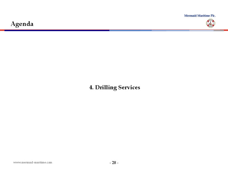 DECEMBER 2014 CORPORATE PRESENTATION – Mermaid Maritime Public Company Limited – slide 27