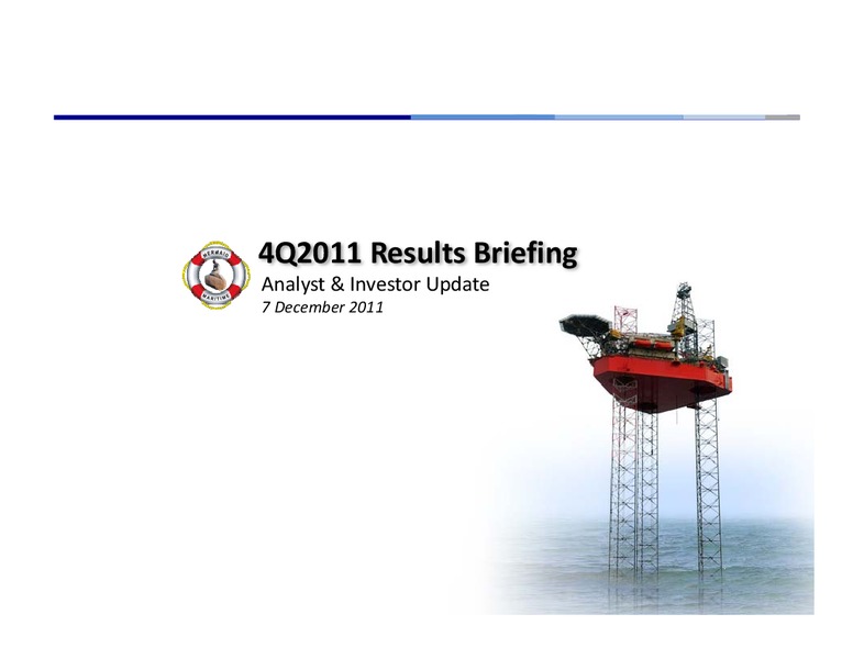 Q4 2011 RESULTS – Mermaid Maritime Public Company Limited – slide 1