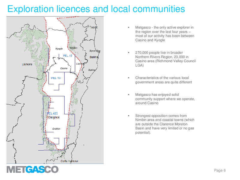AUSTRALIA DOMESTIC GAS OUTLOOK 2015 – Metgasco – slide 6