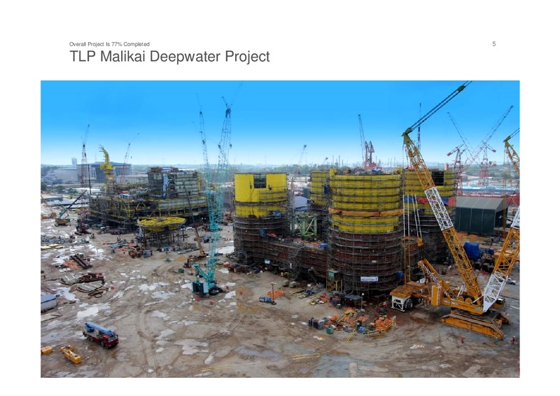 QUARTERLY IR UPDATES Q1 2015 – Mhb Offshore Solutions – slide 4