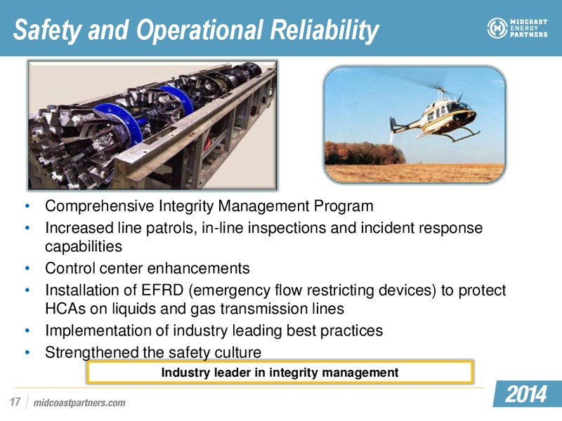 EEP and MEP Investor Day Conference – Midcoast Energy Partners, L.P. – slide 86