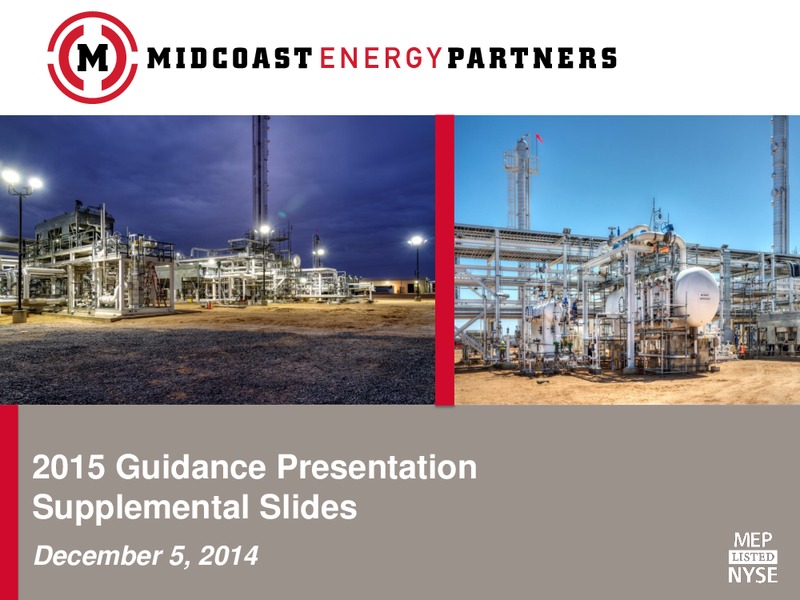 2015 Guidance Presentation – Midcoast Energy Partners, L.P. – slide 17