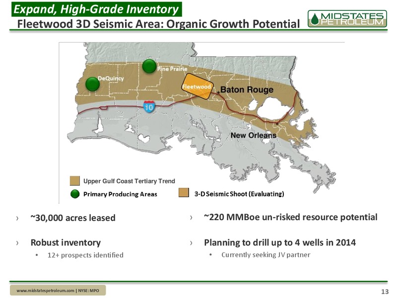 Company Update – Midstates Petroleum – slide 11