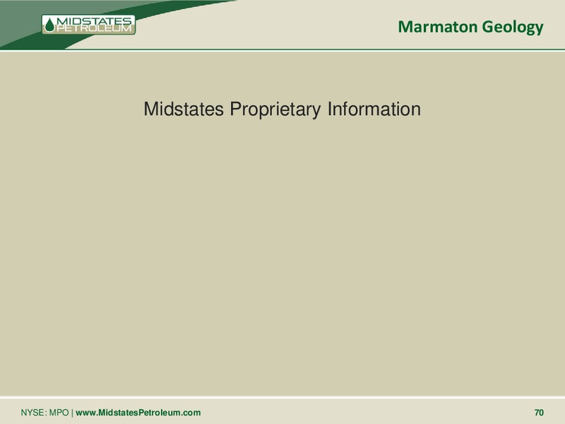 Analyst & Investor Meetings – Midstates Petroleum – slide 68