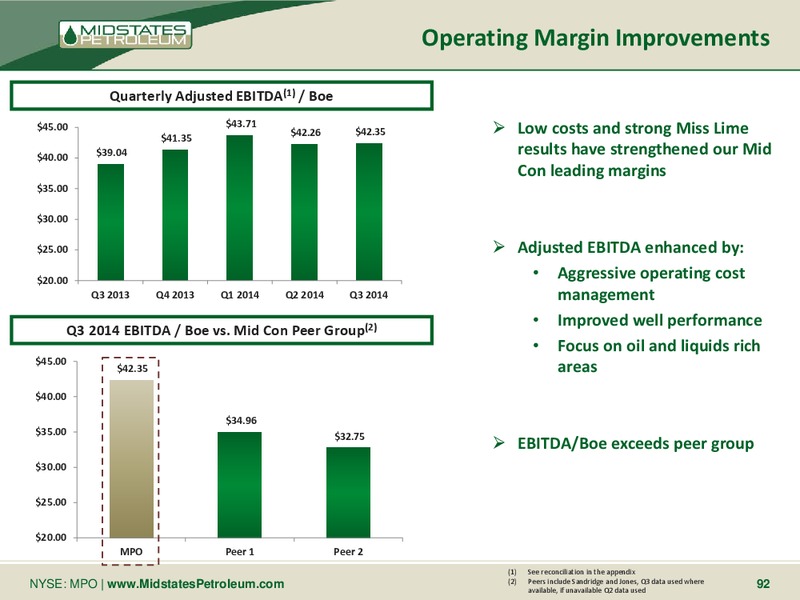 Analyst & Investor Meetings – Midstates Petroleum – slide 90