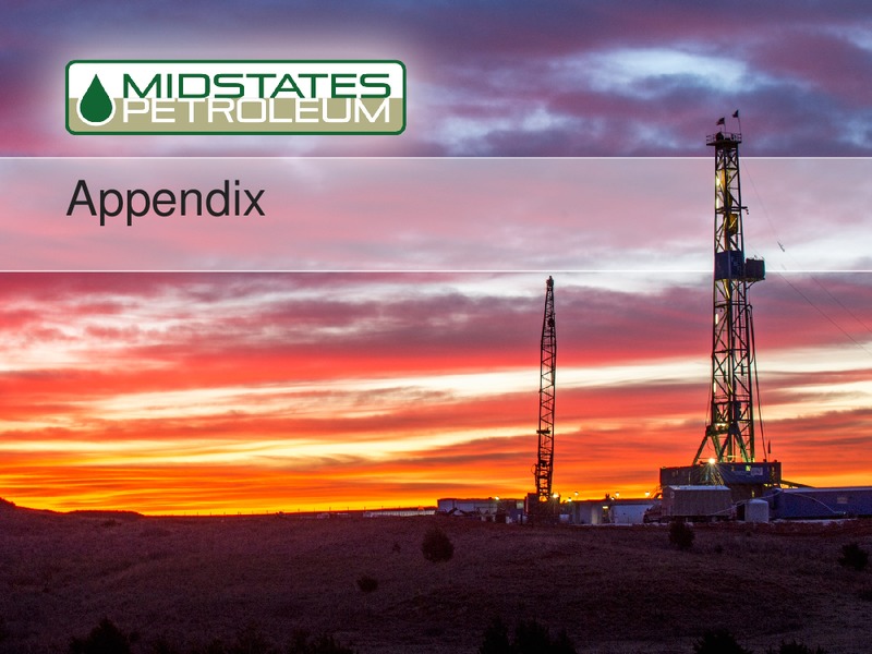 Q1 2015 EARNINGS CALL – Midstates Petroleum – slide 15