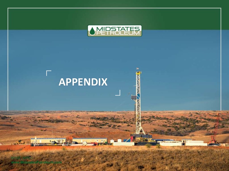 Cowen and Company 4th Annual Ultimate Energy Conference – Midstates Petroleum – slide 26