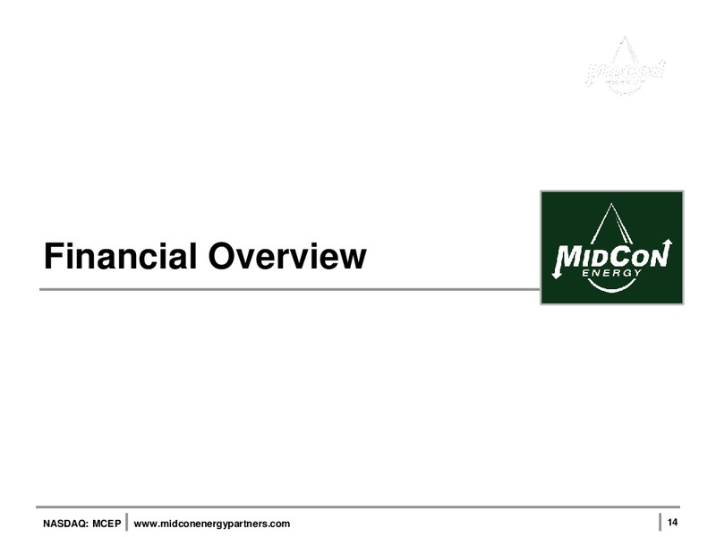IPAA OGIS NEW YORK – Mid-Con Energy Partners Lp – slide 13