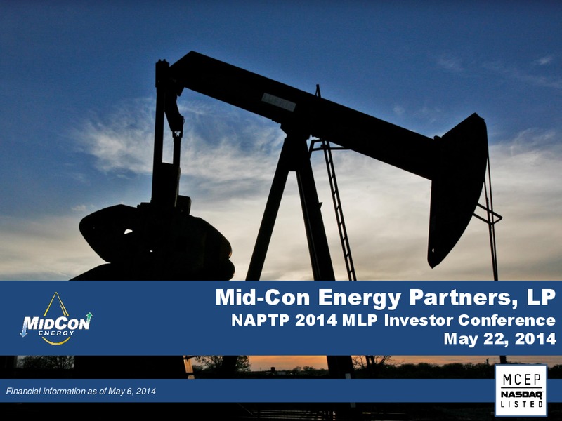 NAPTP 2014 MLP Investor Conference – Mid-Con Energy Partners Lp – slide 1