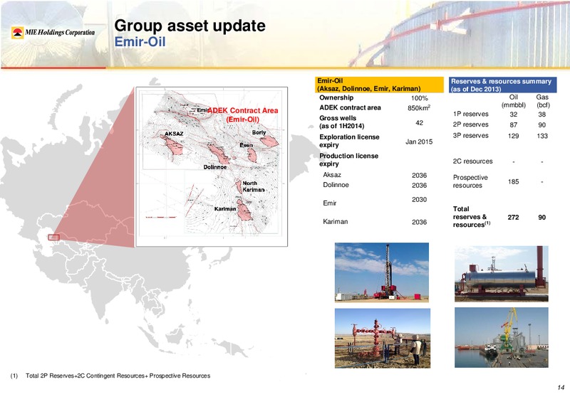 INVESTOR PRESENTATION – Mie Holdings Corp. – slide 18