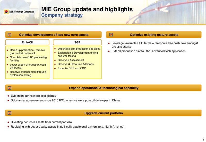 2013 Annual Results Presentation – Mie Holdings Corp. – slide 8