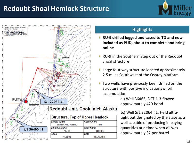 IPAA OGIS San Francisco – Miller Energy Resources, Inc. – slide 14