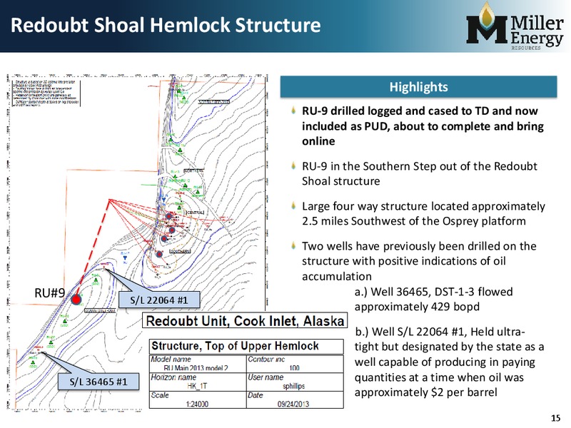 IPAA OGIS San Francisco – Miller Energy Resources, Inc. – slide 14