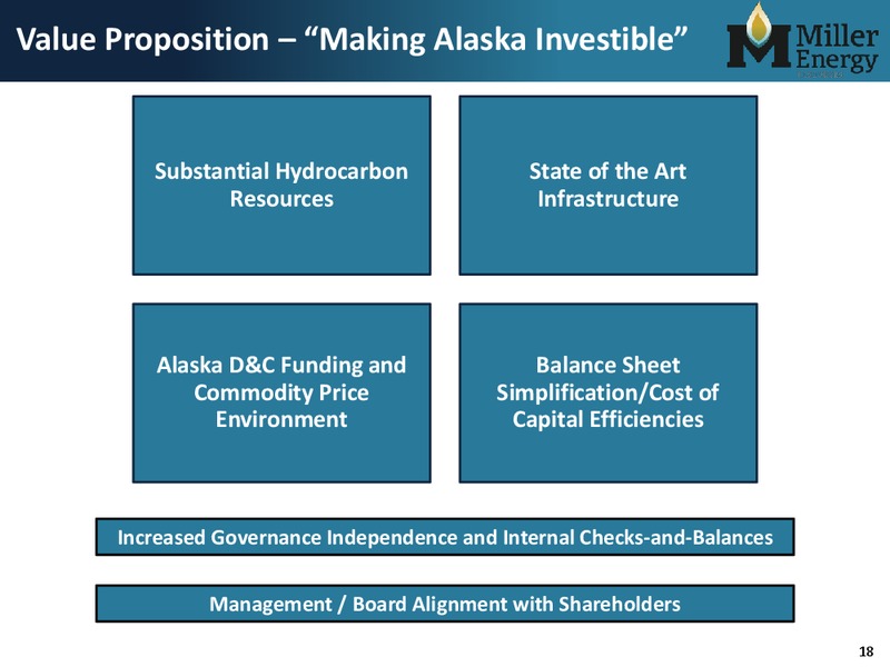 Investor Presentation – Miller Energy Resources, Inc. – slide 17
