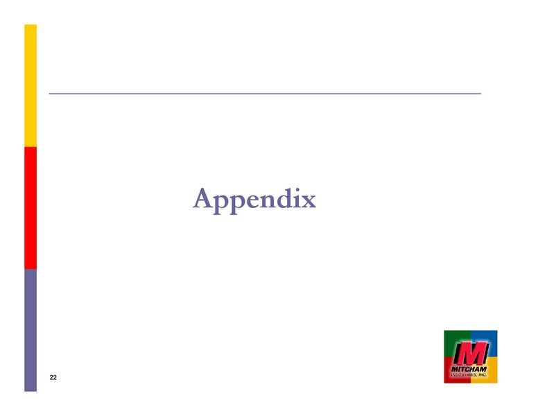 THE EXPLORATION EQUIPMENT SUPPLIER – Mitcham Industries – slide 22