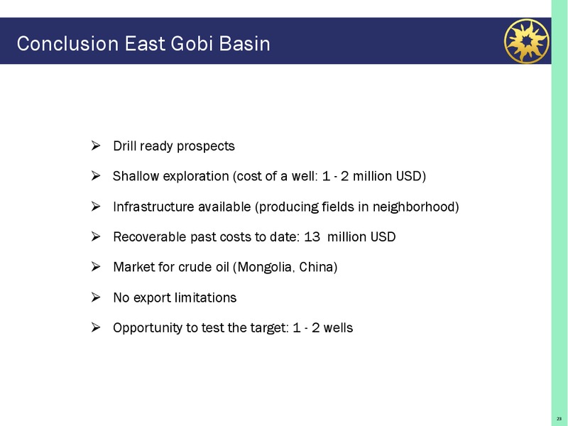 COMPANY PRESENTATION – Mnp Petroleum – slide 22