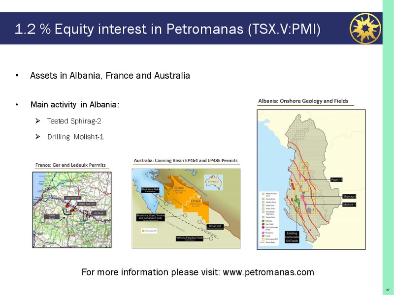 Company Presentation – Mnp Petroleum – slide 27