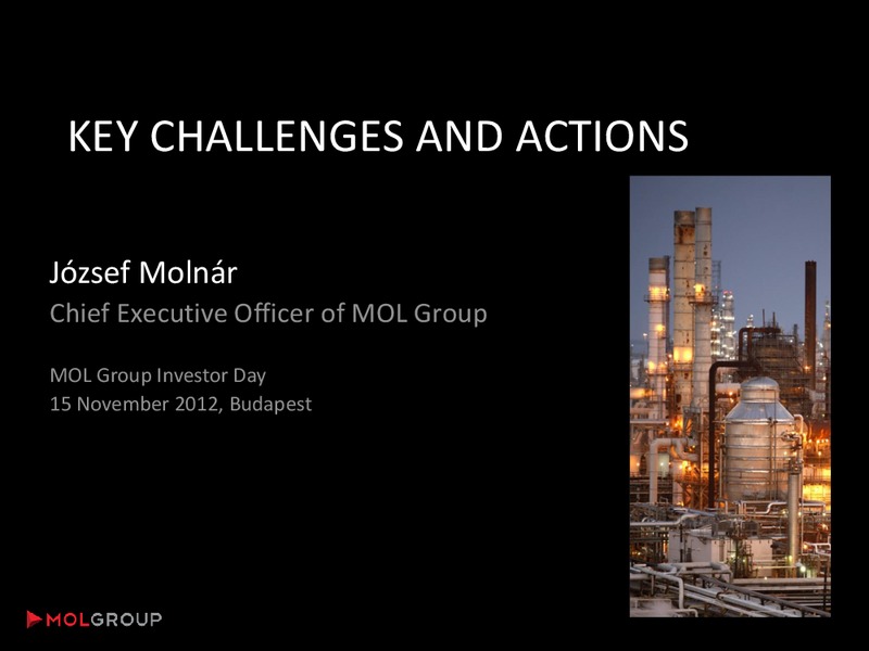 Analyst Day – Mol Group – slide 2