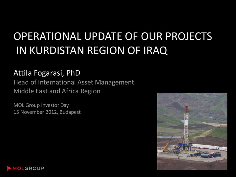 Analyst Day – Mol Group – slide 30