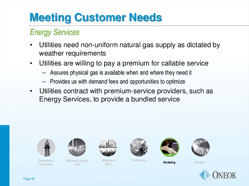 NATURAL GAS CORPORATE ACCESS DAY – Morgan Stanley – slide 48