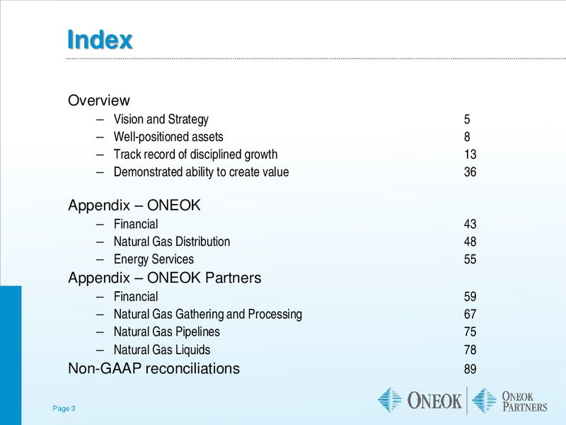 NATURAL GAS CORPORATE ACCESS DAY – Morgan Stanley – slide 2