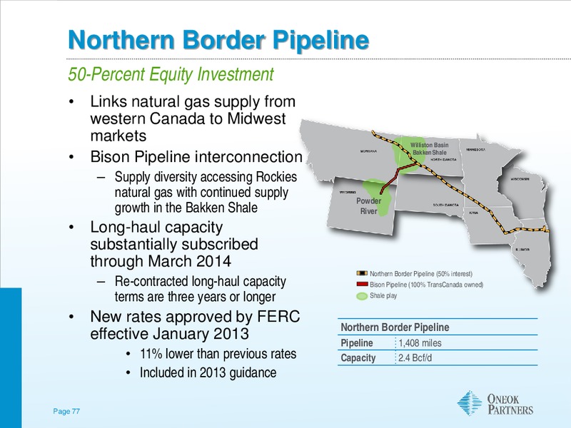NATURAL GAS CORPORATE ACCESS DAY – Morgan Stanley – slide 76