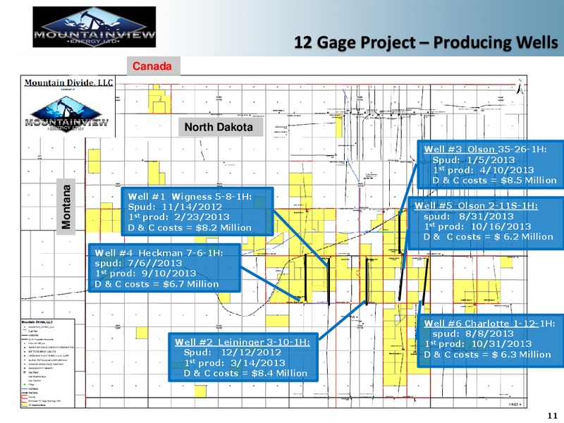 Investor Presentation – Mountainview Energy Ltd. – slide 10