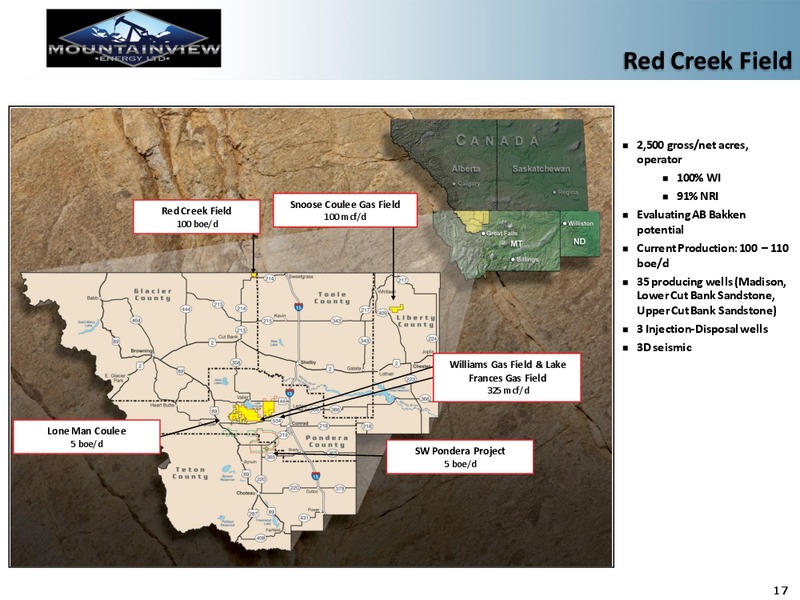 Corporate Presentation – Mountainview Energy Ltd. – slide 16