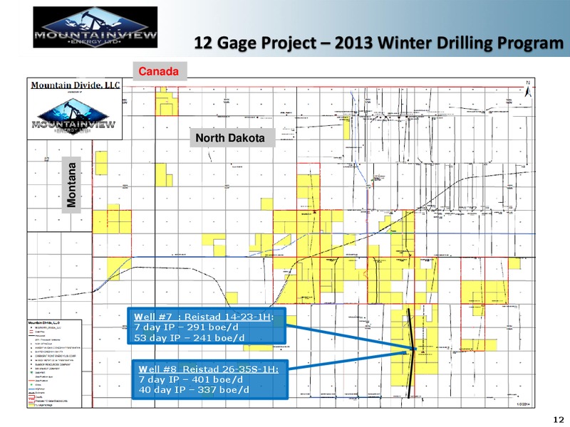 CORPORATE PRESENTATION – Mountainview Energy Ltd. – slide 11