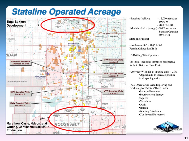INVESTOR PRESENTATION – Mountainview Energy Ltd. – slide 14