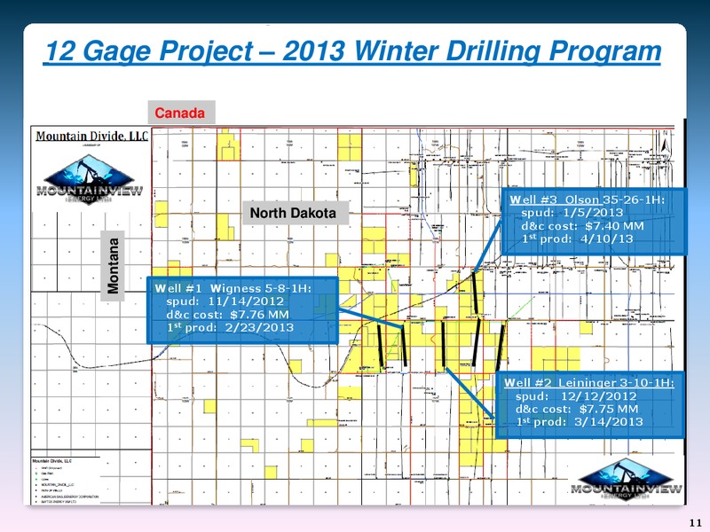 Investor Presentation – Mountainview Energy Ltd. – slide 10