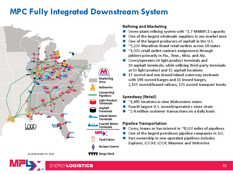2014 MLP Investor Conference – MPLX Lp – slide 42