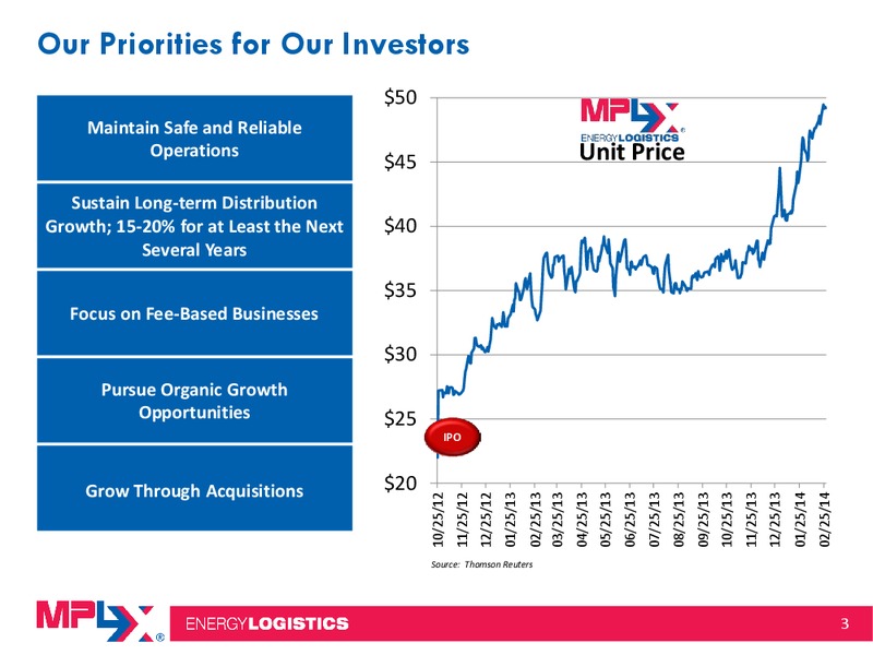 Morgan Stanley Midstream MLP and Diversified Natural Gas Corporate Access Event – MPLX Lp – slide 2