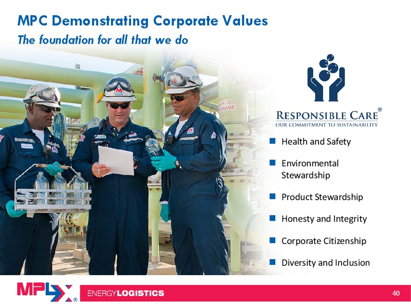 Morgan Stanley Midstream MLP and Diversified Natural Gas Corporate Access Event – MPLX Lp – slide 39