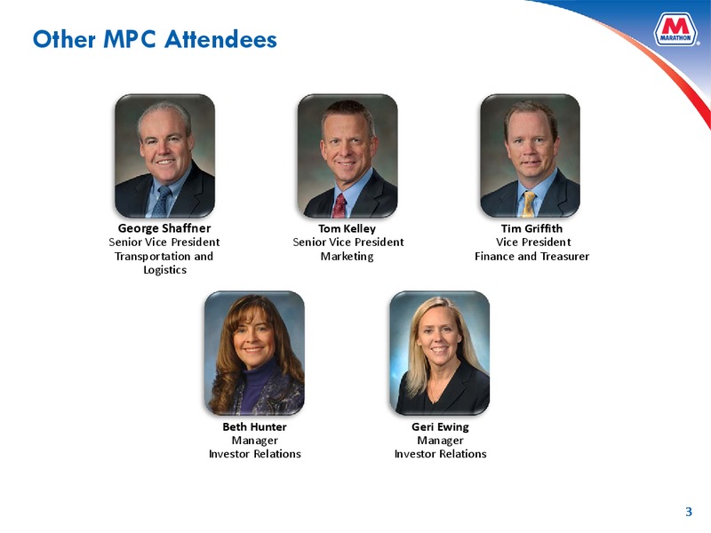 Analyst and Investor Day – MPLX Lp – slide 3