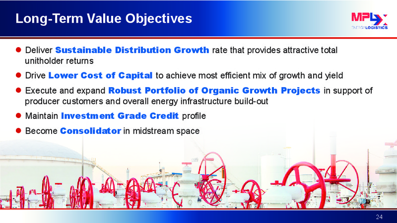 UBS Midstream & MLP Conference – MPLX Lp – slide 23