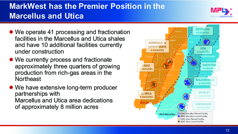 Marcellus Utica Shale Strategy – MPLX Lp – slide 12