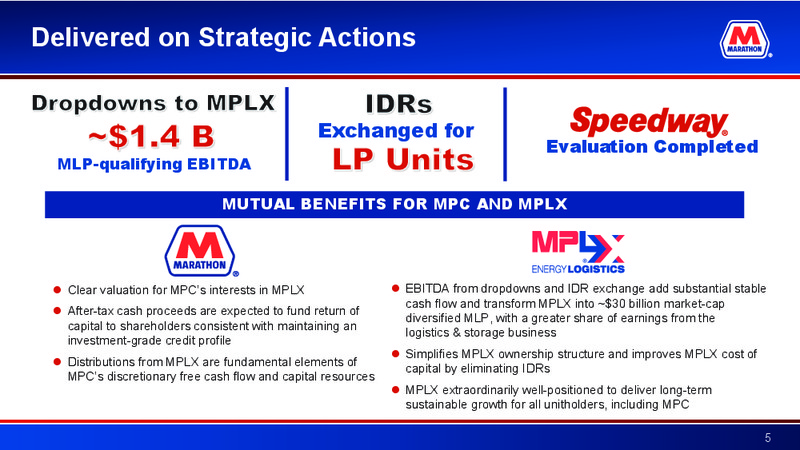 Raymond James Investor Conference – MPLX Lp – slide 4