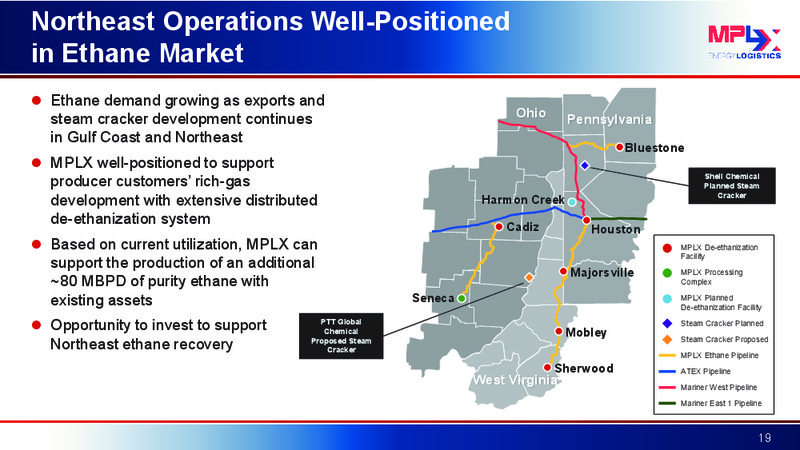 JP Morgan West Coast Energy Forum – MPLX Lp – slide 18