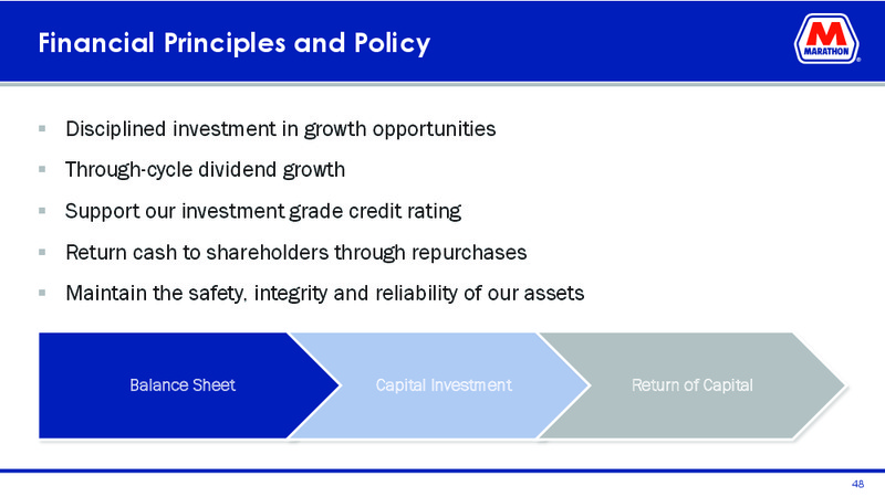 May 2019 Investor Presentation – MPLX Lp – slide 46